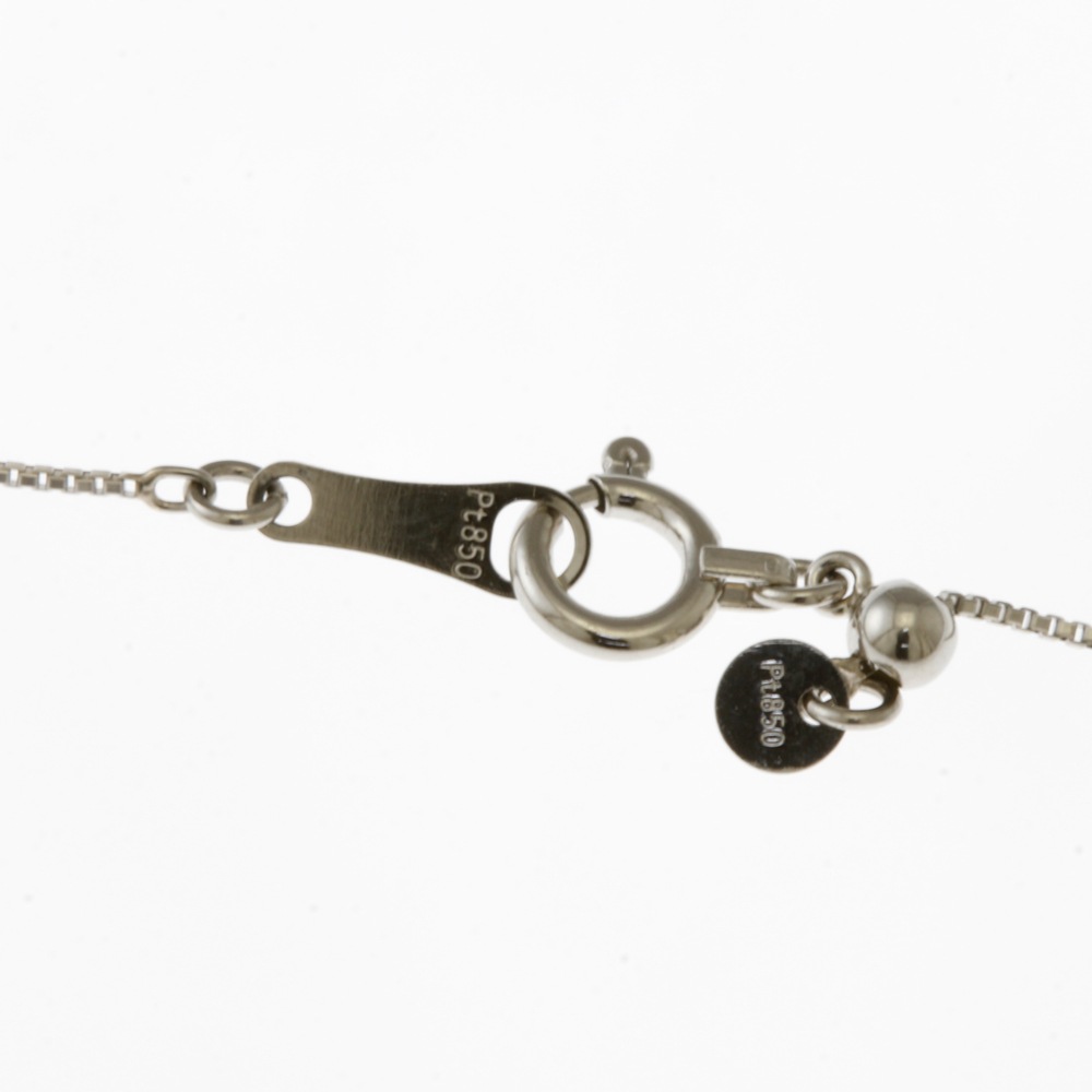 ネックレス Pt850プラチナ ダイヤモンド 中古 美品 ネックレス Pt850プラチナ ダイヤモンド 中古 美品