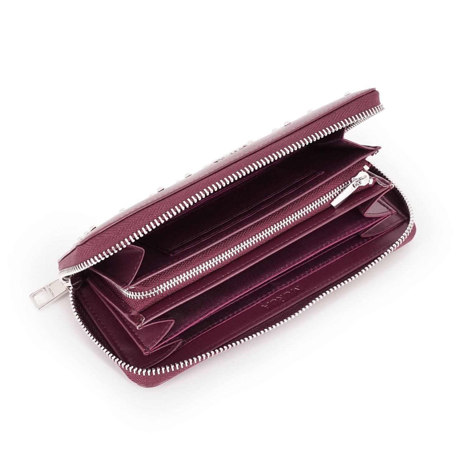 STUDS ラウンド 長財布 レディース ブランド MR-W1371