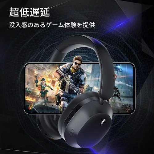 KINGLUCKY B900BK Bluetoothヘッドホン ノイズキャンセリング対応 KINGLUCKY B900BK Bluetoothヘッドホン ノイズキャンセリング対応