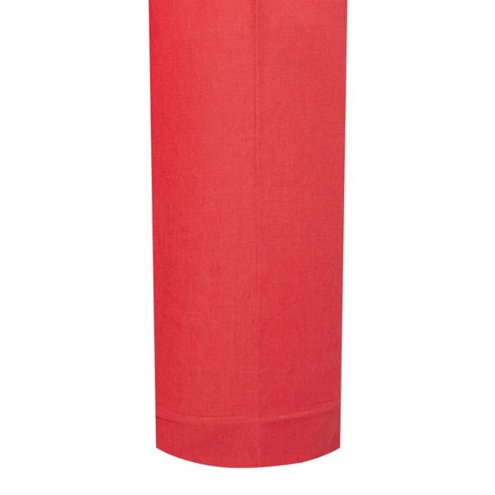 [24SS] [リネン] ピンクリネンブレンドワイドバンディングスラックスHSPA4B392P2