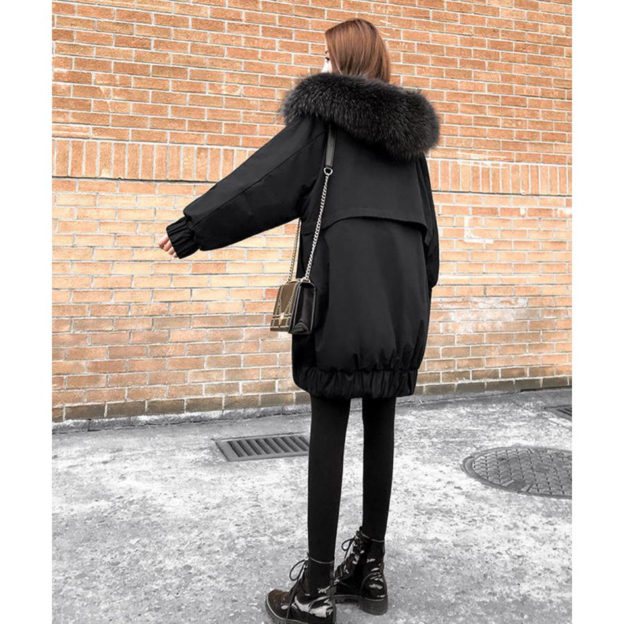 中綿ショートコートファー付きコート韓国風 中綿ショートコートファー付きコート韓国風