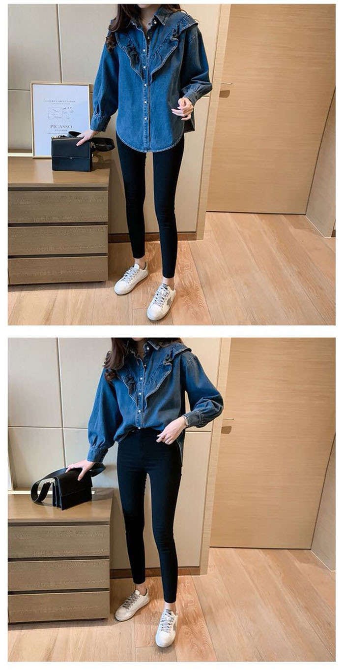 【20点セット】【無料】デニムシャツ ブラウス レディース きれいめ 40代 春秋 上品 長袖ブラウス デニムシャツ トップス シャツ シャツ デニム フリル 大人可愛い フレア 韓国風 大きいサイズ 【20点セット】【無料】デニムシャツ ブラウス レディース きれいめ 40代 春秋 上品 長袖ブラウス デニムシャツ トップス シャツ シャツ デニム フリル 大人可愛い フレア 韓国風 大きいサイズ