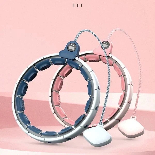 フラフープ スマートフラフープ 落ちないフラフープ 磁石 ウエスト 痩身機器 家庭用 ダイエット用 脂肪燃焼