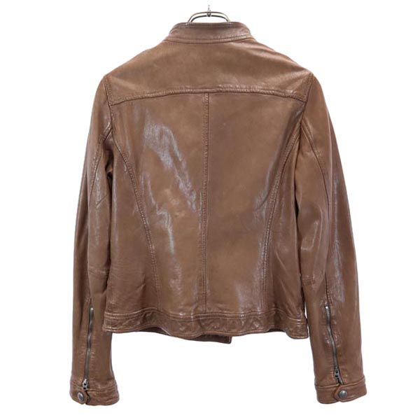 マルコポーロ レザージャケット 36 茶系 Marc Opolo レディース