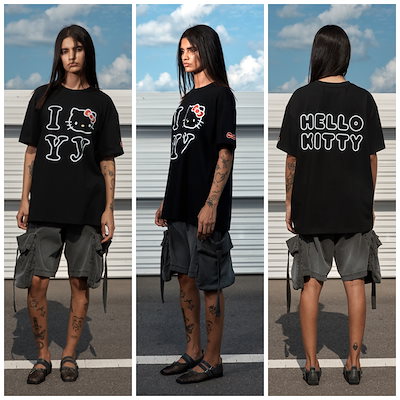 キム・ジウォン】キティちゃんのTシャツ可愛すぎ！どこで買える