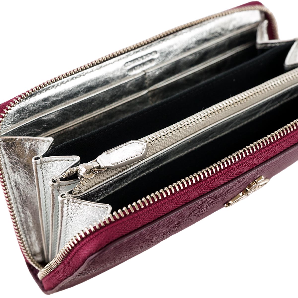 2023年秋冬新作 長財布 51050022 L001N SAFFIANO ZIP ROUND WALLET レディース J401LA パープル
