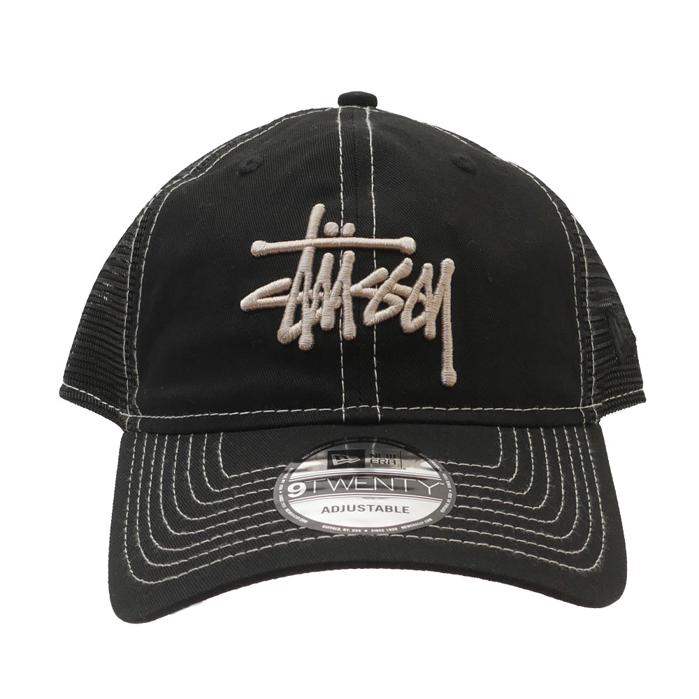 【新品】ステューシー ニューエラ キャップ 9Twenty ブラック STUSSY 新品 ステューシー ニューエラ New Era BASIC 9TWENTY
