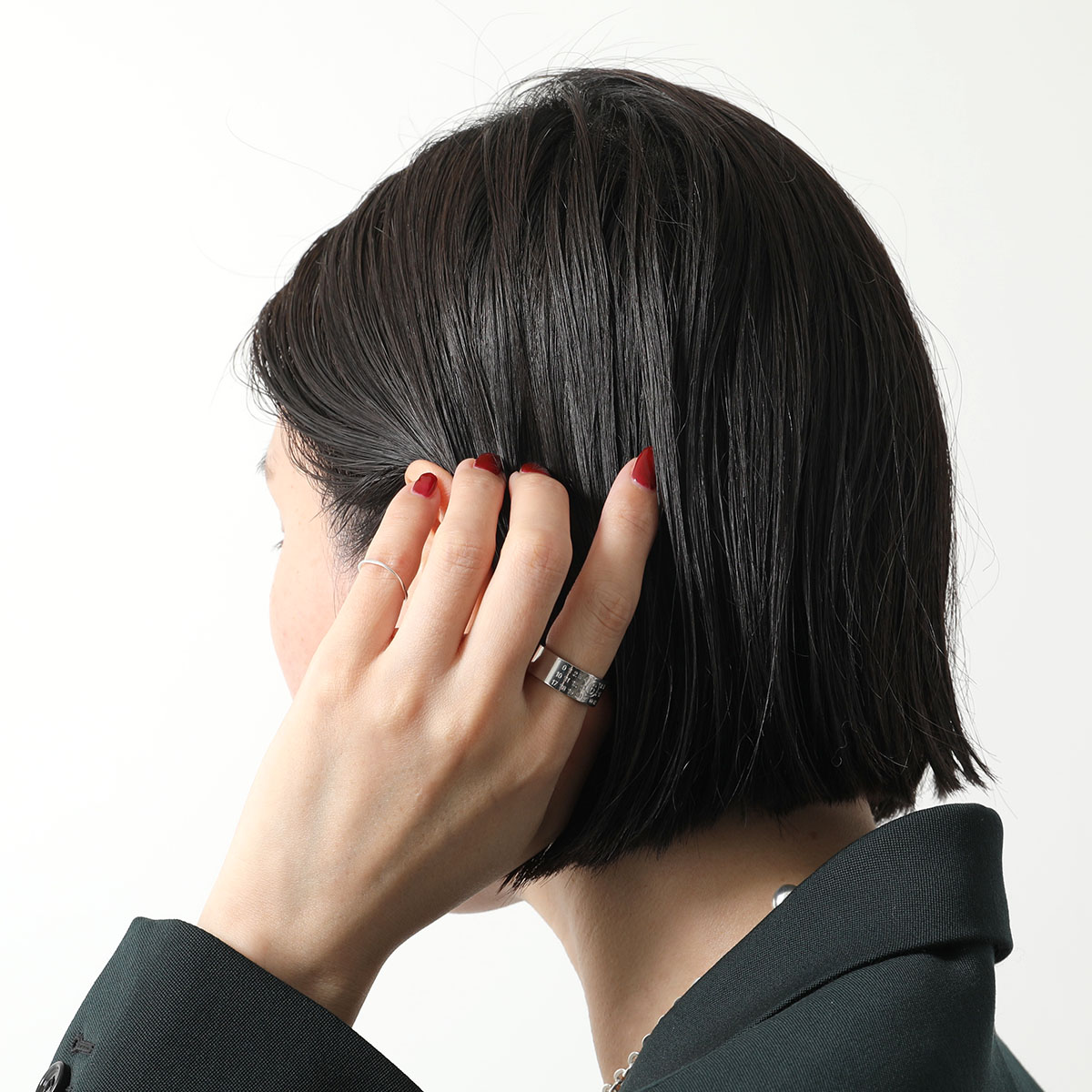 MM6 エムエムシックス メゾンマルジェラ リング Numeric Minimal Signature ミニマル シグネチャー SM6UQ0057 P6469 MM6 エムエムシックス メゾンマルジェラ リング Numeric Minimal Signature ミニマル シグネチャー SM6UQ0057 P6469