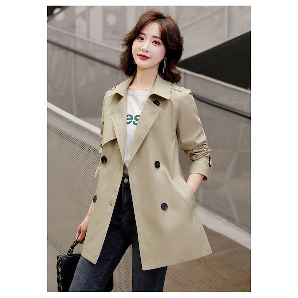 Qoo10] トレンチコート レディース 40代 ロン