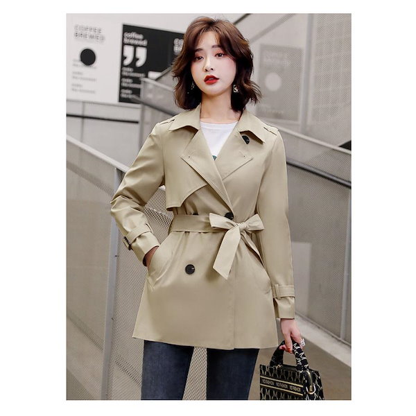 Qoo10] トレンチコート レディース 40代 ロン