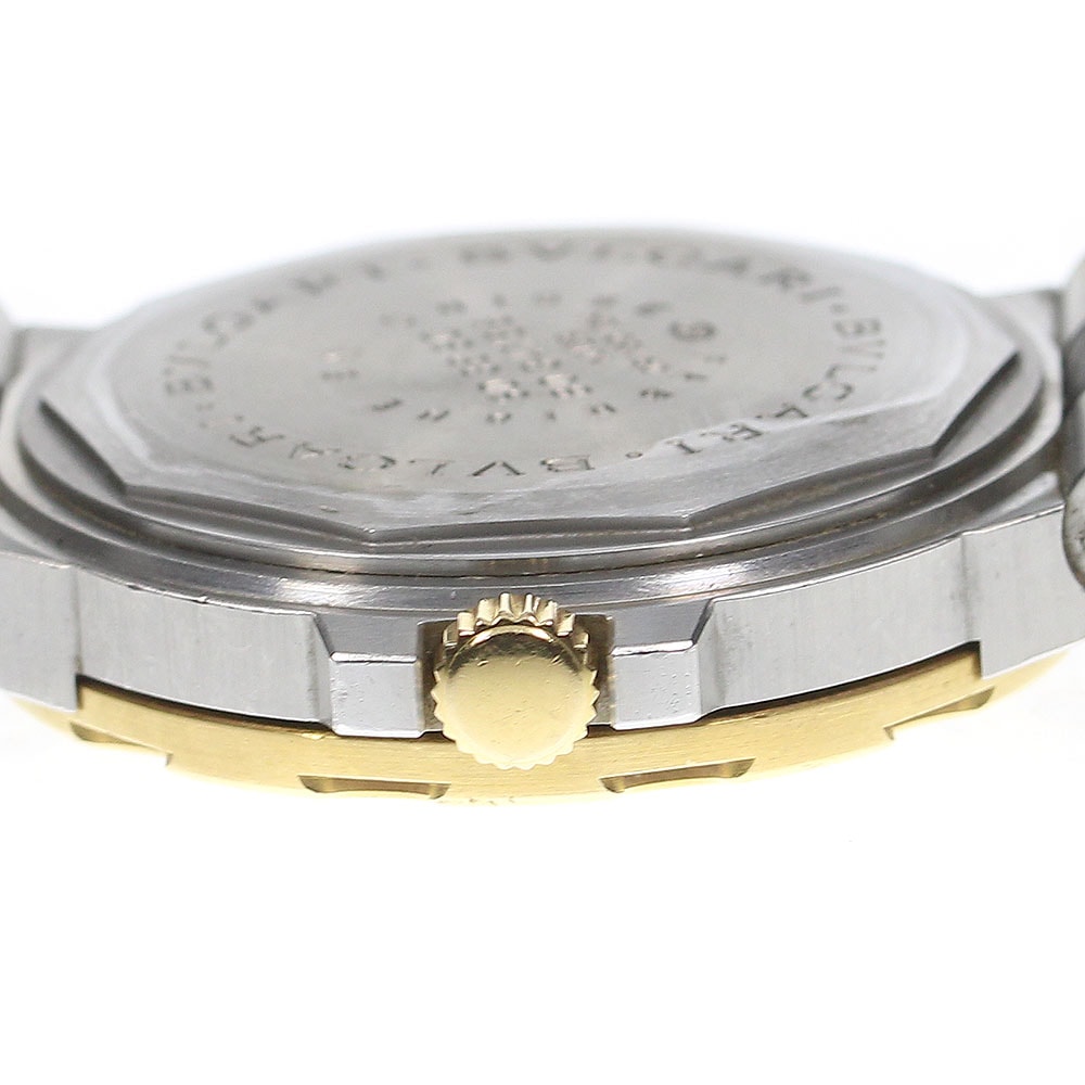ブルガリ BVLGARI SD38SG ディアゴノ スクーバ YGベゼル デイト 自動巻き メンズ _801777【中古】 inoshishi-teacher.com