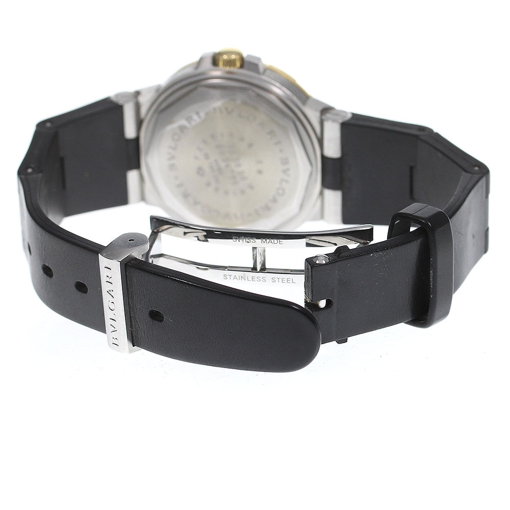 ブルガリ BVLGARI SD38SG ディアゴノ スクーバ YGベゼル デイト 自動巻き メンズ _801777【中古】 inoshishi-teacher.com