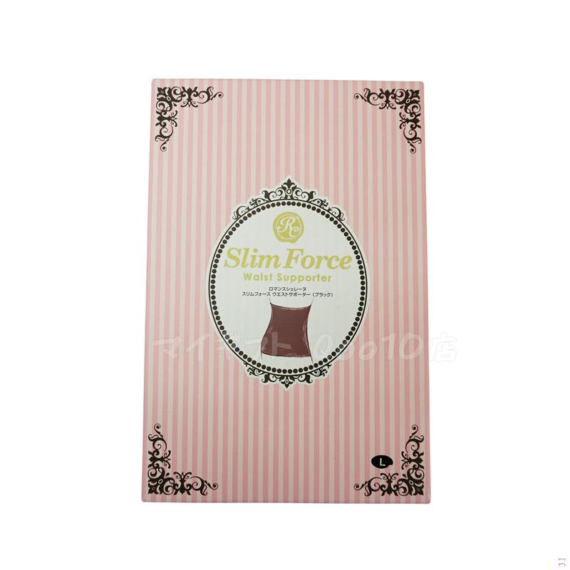 FAITH ロマンスシェレーヌ スリムフォース ウエストサポーター M L ブラック FAITH ロマンスシェレーヌ スリムフォース ウエストサポーター M L ブラック