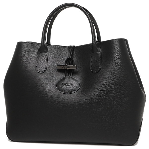 LONGCHAMP バッグ ロンシャン 1986 871 001 ロゾ ROSEAU トートバッグ BLACK LONGCHAMP バッグ ロンシャン 1986 871 001 ロゾ ROSEAU トートバッグ BLACK