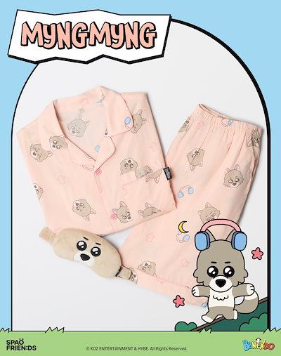 ソンホ　アイマスク　パジャマ　M韓国　BBNEXDO ボイネク BOYNEXTDOOR SPAO アイマスク BBNEXDO ソンホ - メルカリ