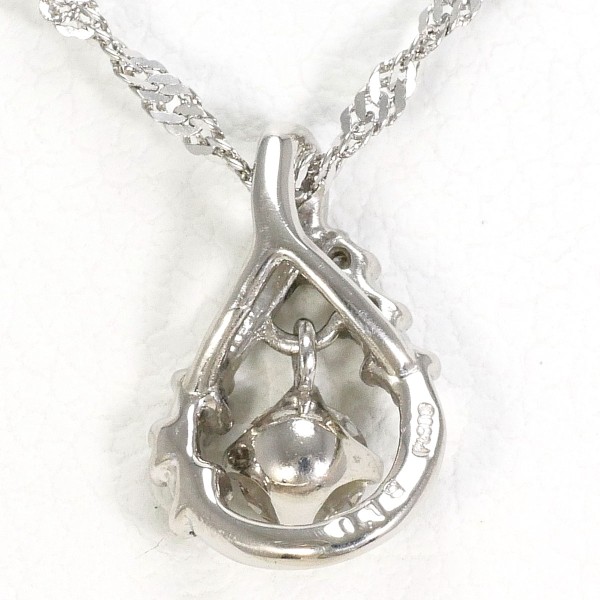 PT900 プラチナ PT850 ネックレス ダイヤ 0.18 約40cm ジュエリー 中古 PT900 プラチナ PT850 ネックレス ダイヤ 0.18 約40cm ジュエリー 中古