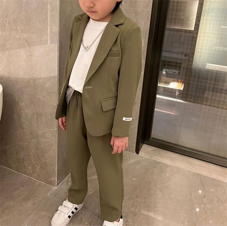 着痩せ効果！早い者勝ち 2022年春 新作 子供 スーツ コート オシャレ カジュアル 子供服