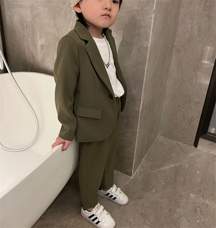 着痩せ効果！早い者勝ち 2022年春 新作 子供 スーツ コート オシャレ カジュアル 子供服
