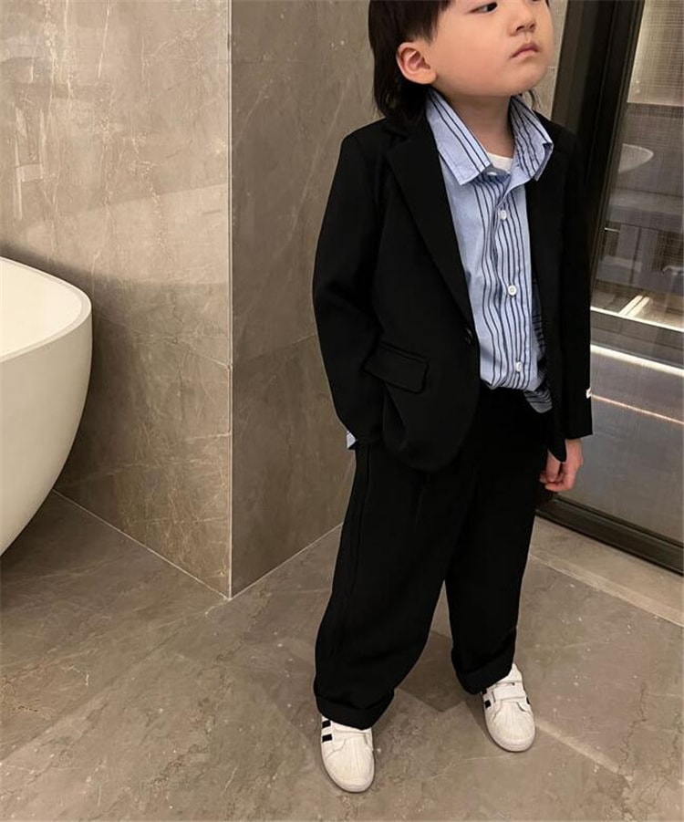 着痩せ効果！早い者勝ち 2022年春 新作 子供 スーツ コート オシャレ カジュアル 子供服