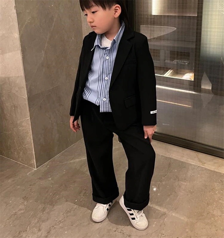 着痩せ効果！早い者勝ち 2022年春 新作 子供 スーツ コート オシャレ カジュアル 子供服