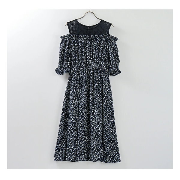 関税送料込み♦KHAITE ワンピース Honeys（ハニーズ）の「肩開きワンピース（ワンピース）」 - WEAR