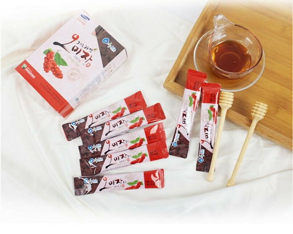 Qoo10] 済州自然五味子茶スティック（15個入り）