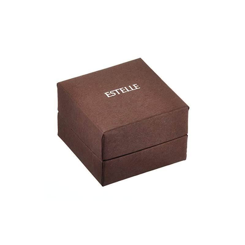 [エステール] ラインストーン イエローゴールド K10 フックピアス 0222-2768-0018