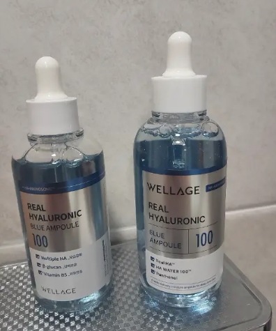 [1+1] リアル ヒアルロニック ブルー 100 アンプル 75ml+75ml ダブル 企画 / 速乾 改善 / 水分 アンプル