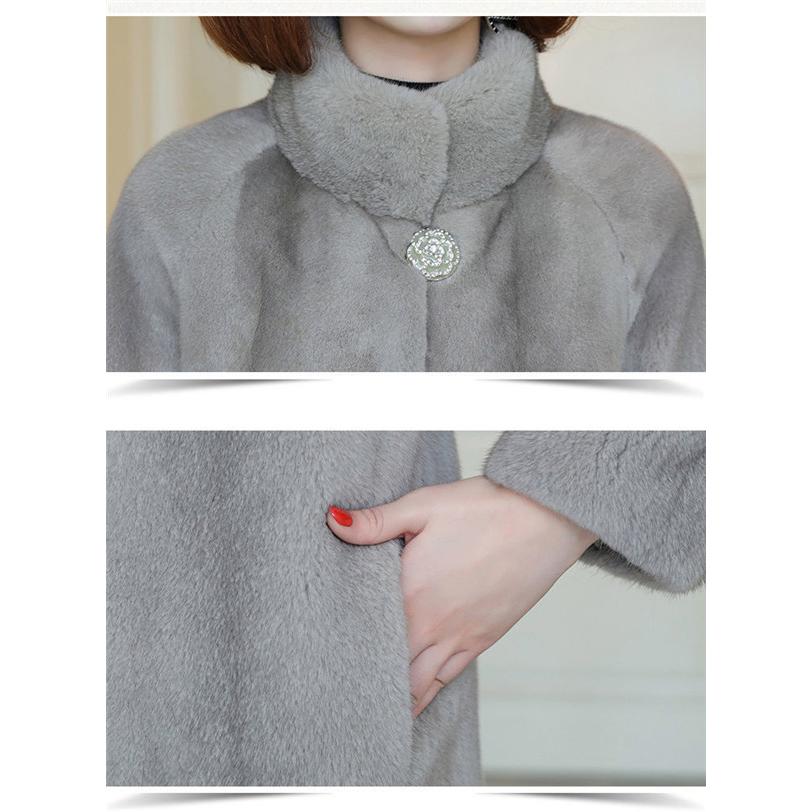 新品 大人気 フェイクファー コート ロング ファーコート レデイース 毛皮コート アウター 秋 ブルゾン モコモコ 韓国風 モッズコート 可愛い エコファー