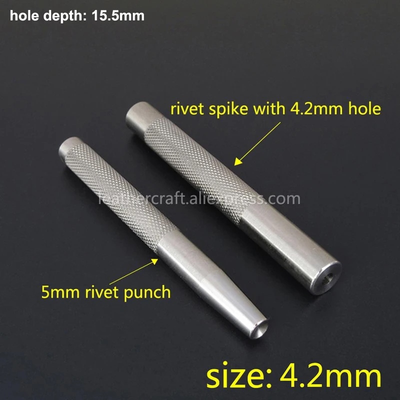銅リベットとバリ,クラフトツール,ステンレス鋼ファスナー,1セット 銅リベットとバリ,クラフトツール,ステンレス鋼ファスナー,1セット