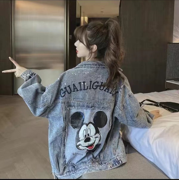 Qoo10] ディズニーミッキー デニムジャケット コ