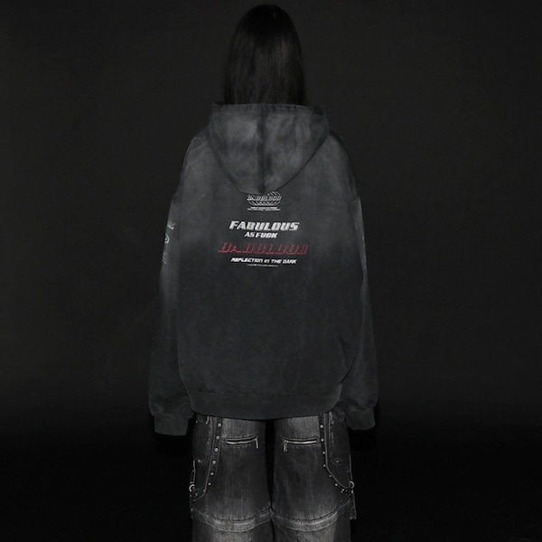 Qoo10 BADBLOOD BADBLOOD F1オールドエ パーカ