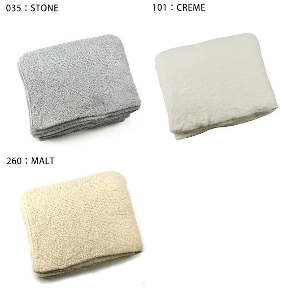 カシウエア ブランケットstone/creme 135×183cm