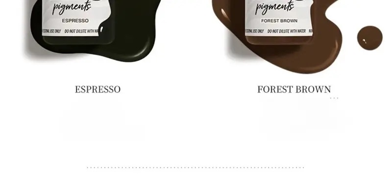 半永久的なアイライナー,眉毛,タトゥー,顔料,アート用品用の眉毛ブレンド