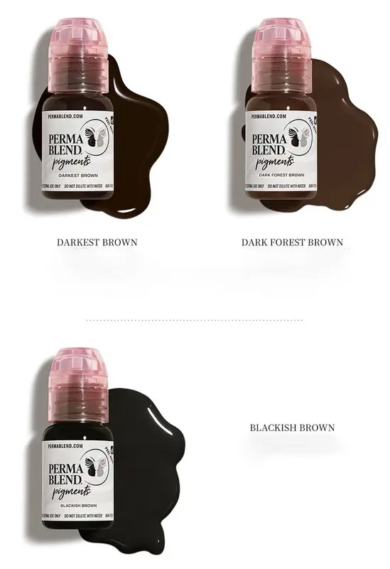 半永久的なアイライナー,眉毛,タトゥー,顔料,アート用品用の眉毛ブレンド