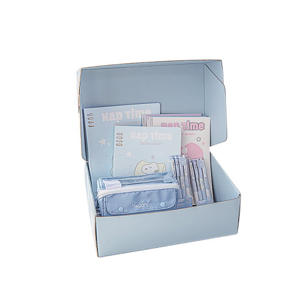 新品 スヌーピーペンケースセット Qoo10] 【限定】筆入れ ペンケーススヌーピー文具