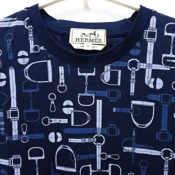 Qoo10] Hermes 【中古】 エルメス Tシャツ カットソー