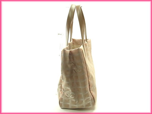 シャネル CHANEL トートバッグ ショルダーバッグ レディース トートMM ニュートラベルライン A15991 ベージュ系 ナイロンジャガード×カーフ (あす楽対応)激安 未使用品【中古】 Y19 シャネル CHANEL トートバッグ ショルダーバッグ レディース トートMM ニュートラベルライン A15991 ベージュ系 ナイロンジャガード×カーフ (あす楽対応)激安 未使用品【中古】 Y19