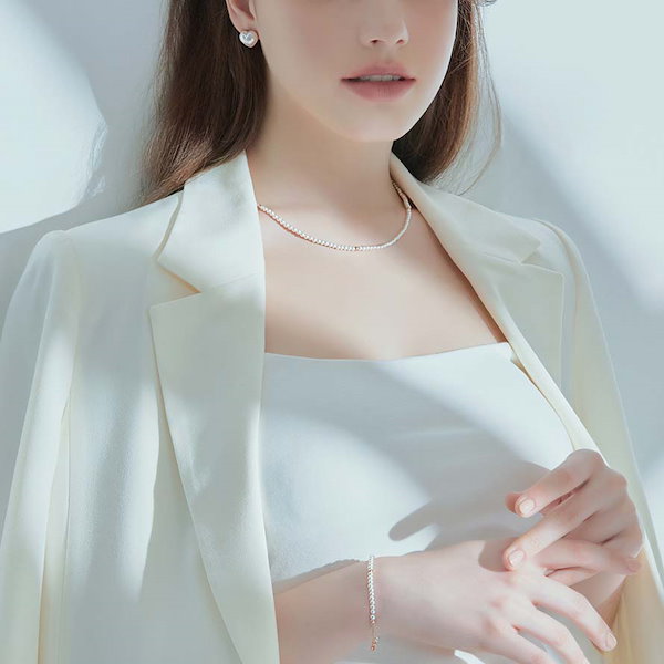 Qoo10] J.ESTINA 最短翌日発送/パールハートピアス(L)