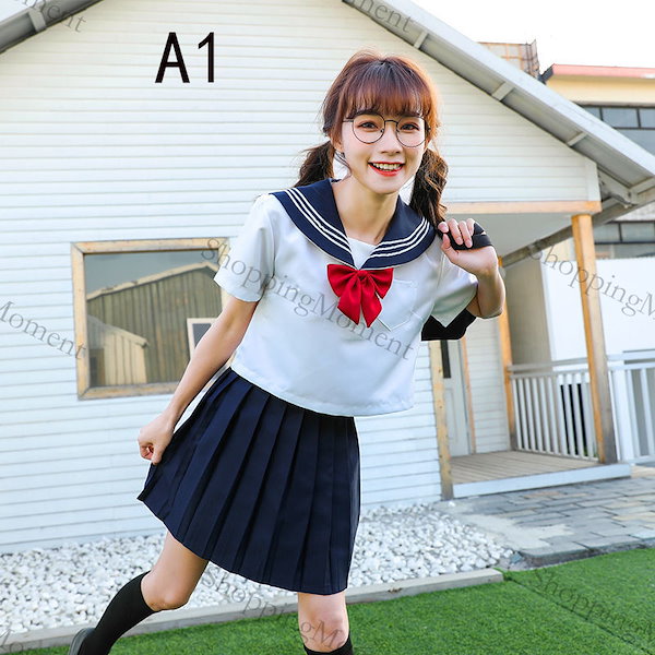 Qoo10] S_S.IL セーラー服 学生服 S-XXLサイズ 上