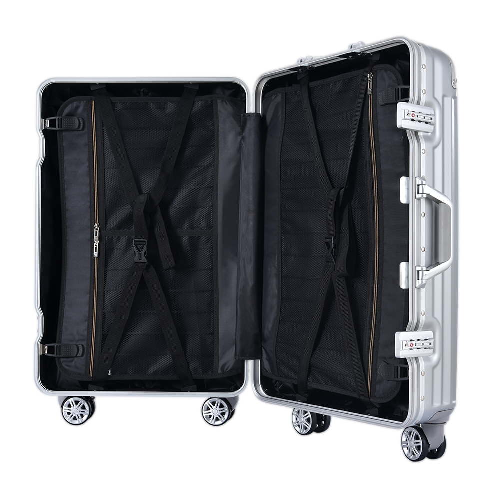 【現地発送.送.料.無.料!】スーツケース Lサイズ アルミ ストッパー付き USBポート カップホルダー キャリーケース キャリーバッグ アルミフレーム 7日~14日 大容量 超軽量 軽い おしゃれ 【現地発送.送.料.無.料!】スーツケース Lサイズ アルミ ストッパー付き USBポート カップホルダー キャリーケース キャリーバッグ アルミフレーム 7日~14日 大容量 超軽量 軽い おしゃれ