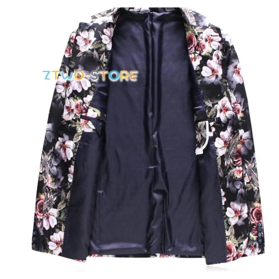 花柄 メンズスーツ タキシードスーツ 3点セットスーツ 1つボタンスーツ フォーマルスーツ 結婚式 二次会 成人式 卒業式 就職活 ビジネススーツ 披露宴 花柄 メンズスーツ タキシードスーツ 3点セットスーツ 1つボタンスーツ フォーマルスーツ 結婚式 二次会 成人式 卒業式 就職活 ビジネススーツ 披露宴