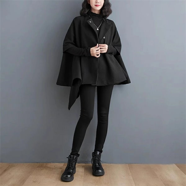 輝月様確認用　Chloe ケープ マント コート ポンチョ レディース 秋冬 輝月様確認用 Chloe ケープ マント コート ポンチョ レディース 秋冬