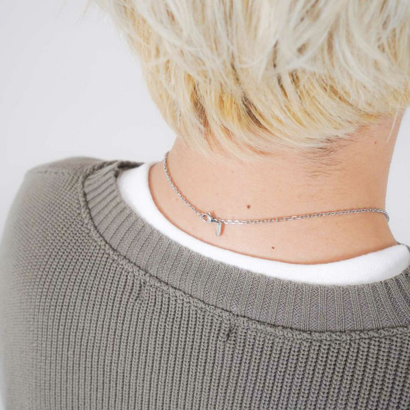 トライ ネックレス タテガミ ダブルリング サージカルステンレス シルバー メンズ ブランド 彼氏 プレゼント トライ ネックレス タテガミ ダブルリング サージカルステンレス シルバー メンズ ブランド 彼氏 プレゼント