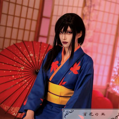 銀魂　パー子　コスプレ衣装 銀魂 パー子 コスプレ 衣装 坂田銀時 by-f0070 【送料無料】(ID