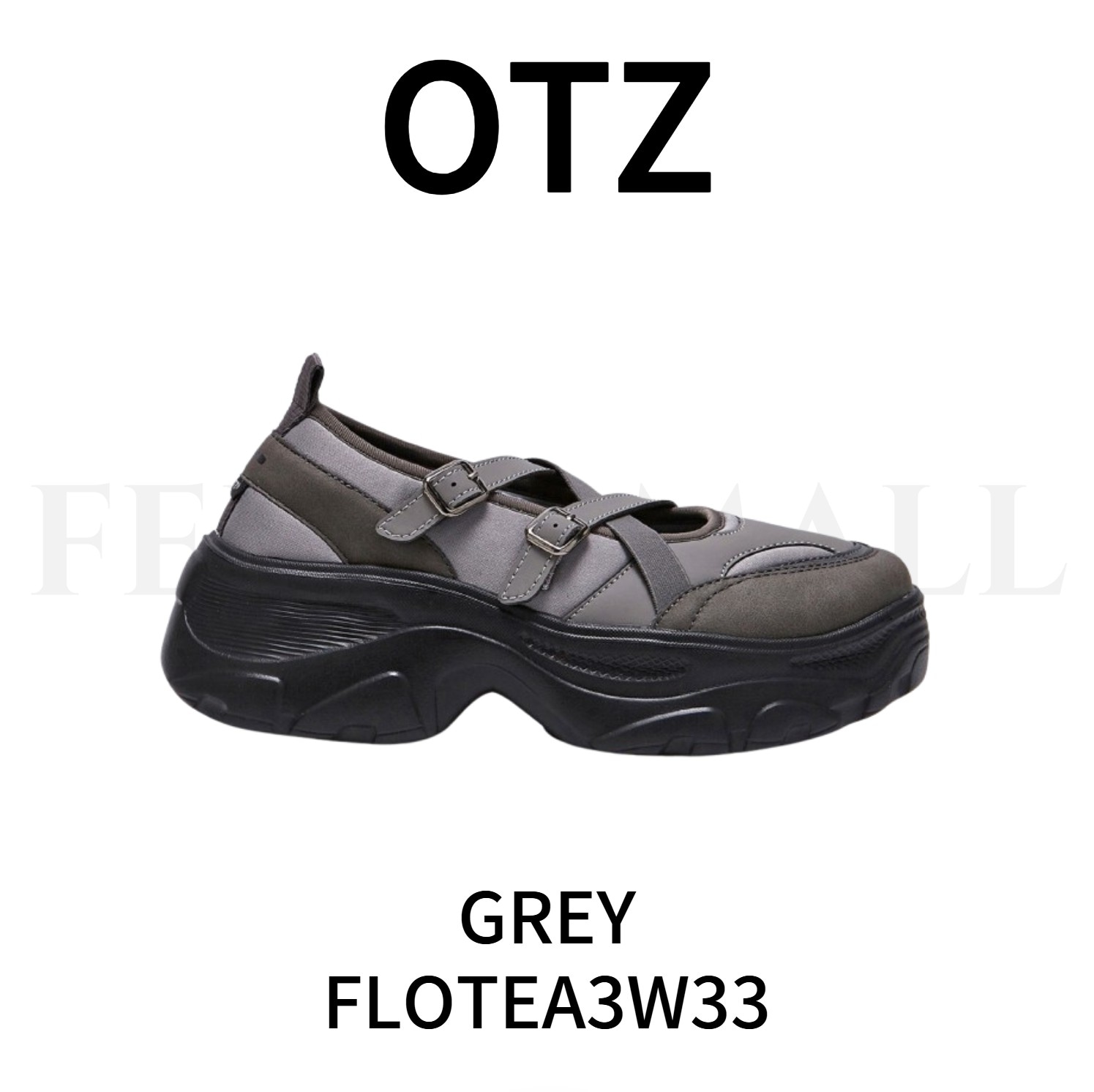 [OTZ] LOMITA Platform banding shoes 韓国シューズ OTZ × RONRON コラボカラー