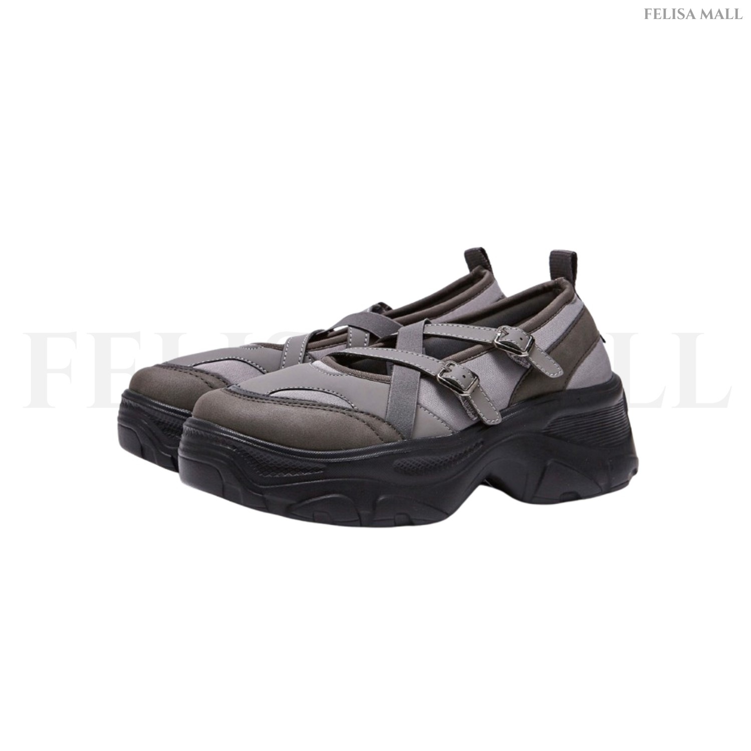 [OTZ] LOMITA Platform banding shoes 韓国シューズ OTZ LOMITA PLATFORM BANDING SHOES-2col – unitplace2