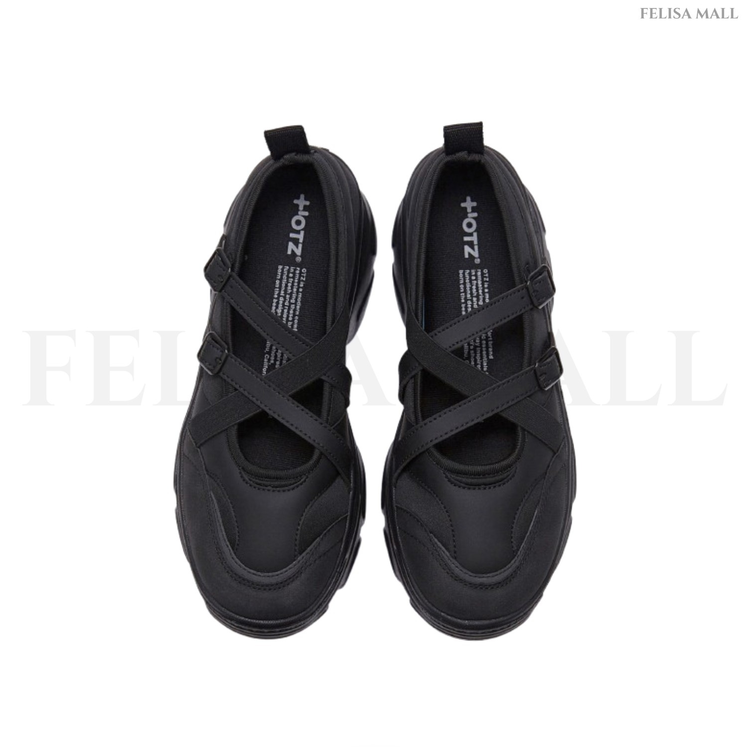 [OTZ] LOMITA Platform banding shoes 韓国シューズ OTZ × RONRON コラボカラー