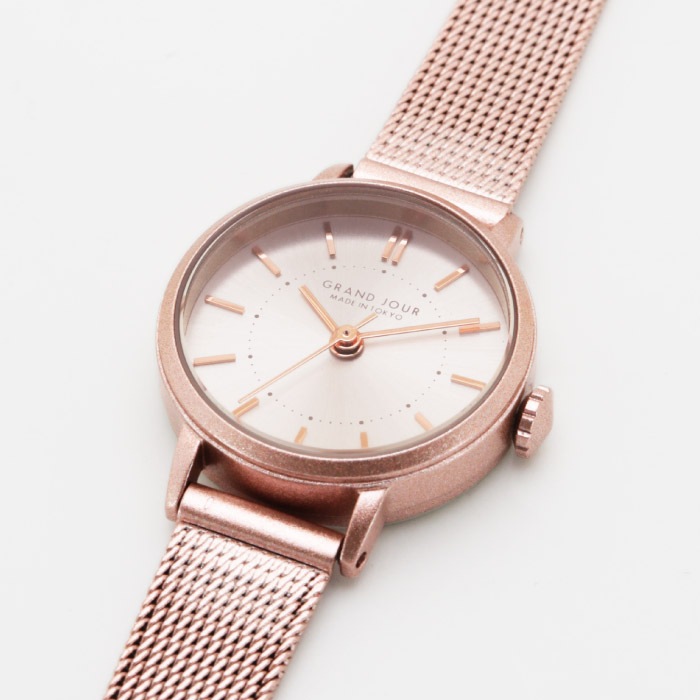 【公式】【配達料無料】MADE IN TOKYO:MJ-GJUA09 マット調で小振りケースのメッシュベルト シンプルなデザインがデイリー使いに 【公式】【配達料無料】MADE IN TOKYO:MJ-GJUA09 マット調で小振りケースのメッシュベルト シンプルなデザインがデイリー使いに