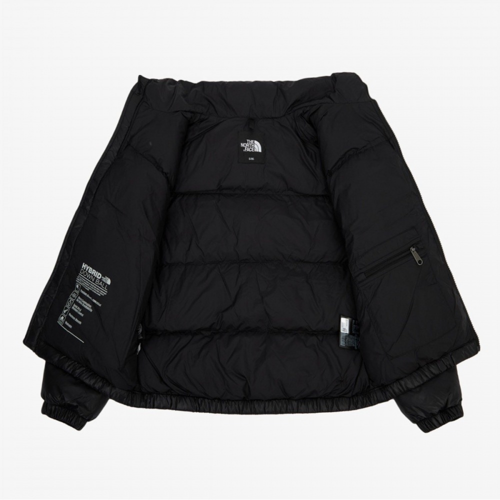 ノースフェイス 女性用 ヌプシ ハイブリッド ダウンボール ジャケット NJ1DQ93A BLACK ノースフェイス 女性用 ヌプシ ハイブリッド ダウンボール ジャケット NJ1DQ93A BLACK